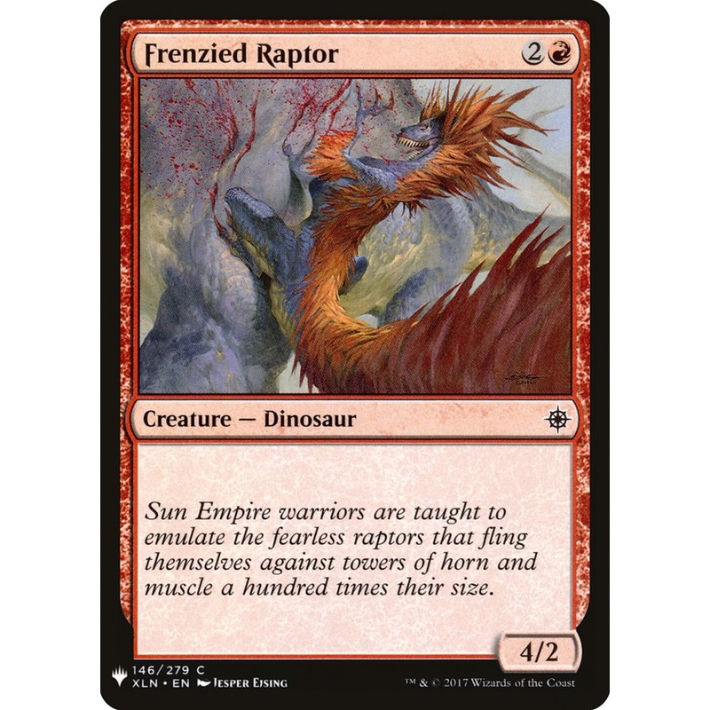 Frenzied Raptor [Mystery Booster]
