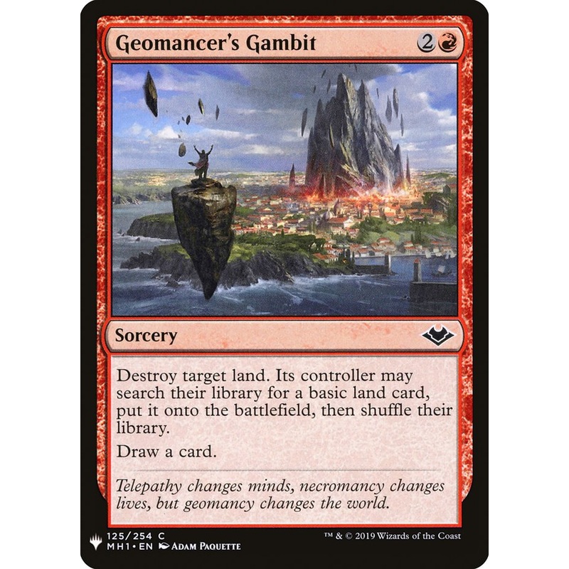 Geomancer's Gambit [Mystery Booster]