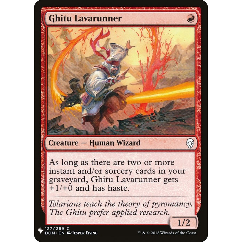 Ghitu Lavarunner [Mystery Booster]