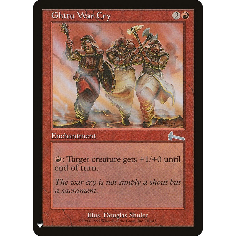 Ghitu War Cry [Mystery Booster]