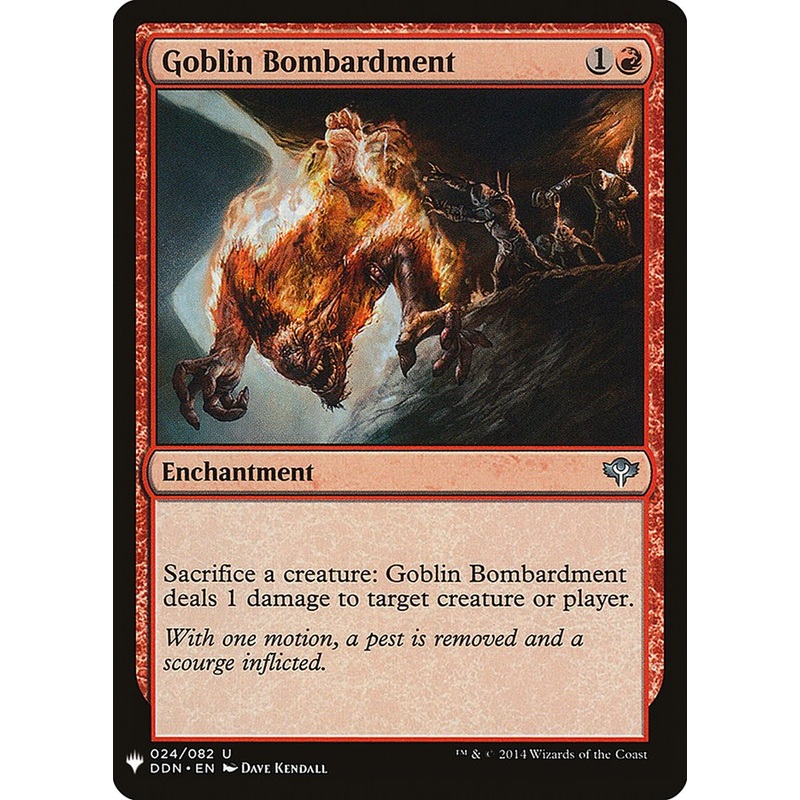 Goblin Bombardment [Mystery Booster]