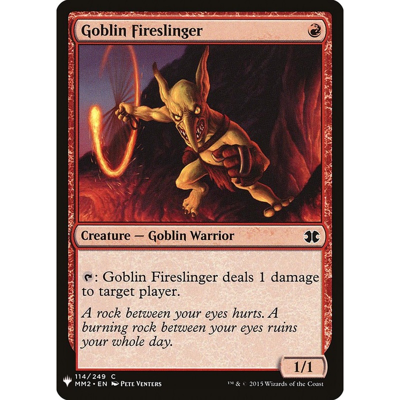 Goblin Fireslinger [Mystery Booster]