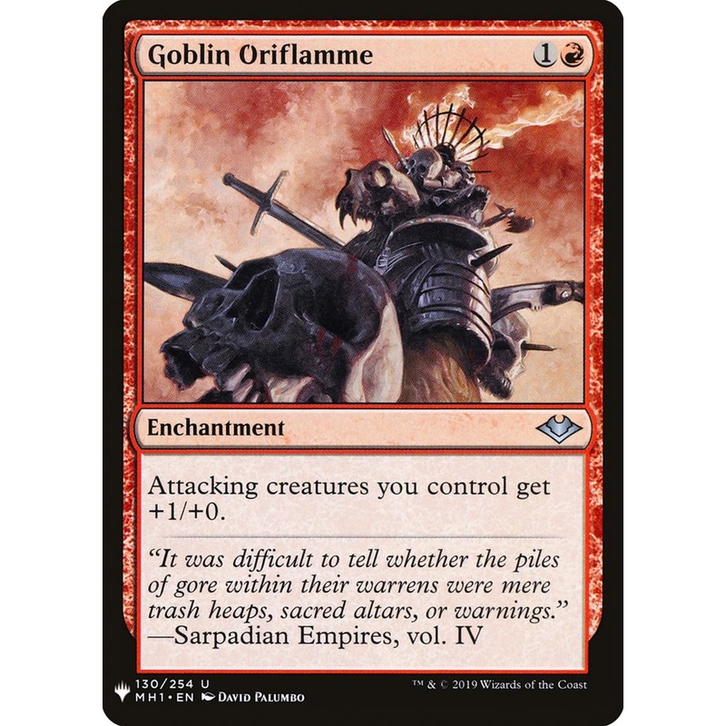 Goblin Oriflamme [Mystery Booster]