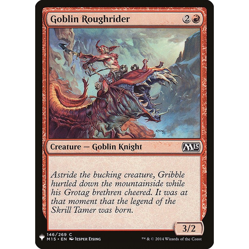 Goblin Roughrider [Mystery Booster]