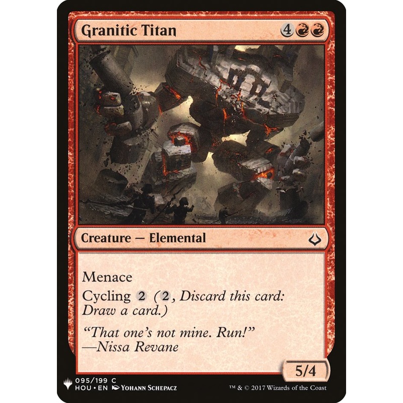 Granitic Titan [Mystery Booster]