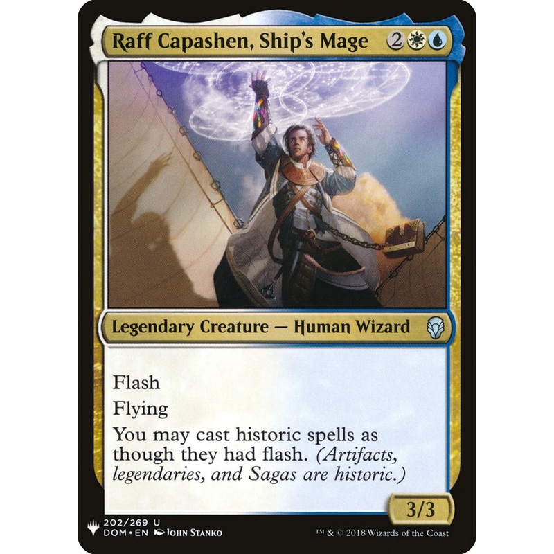 Raff Capashen, Ship's Mage [Mystery Booster]