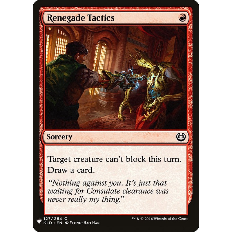 Renegade Tactics [Mystery Booster]