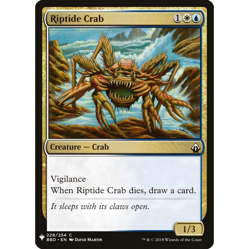 Riptide Crab [Mystery Booster]