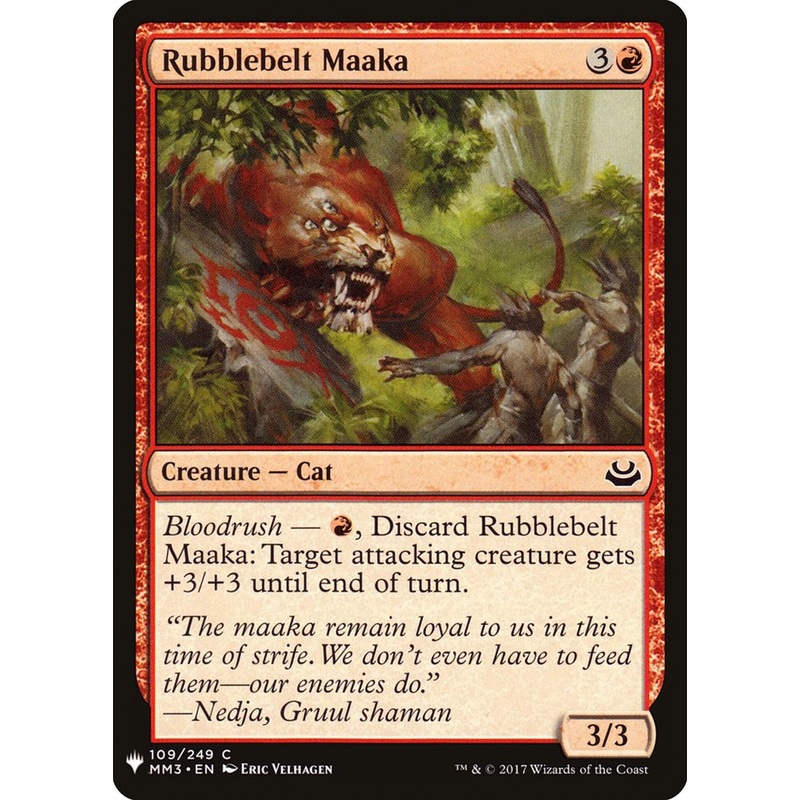 Rubblebelt Maaka [Mystery Booster]