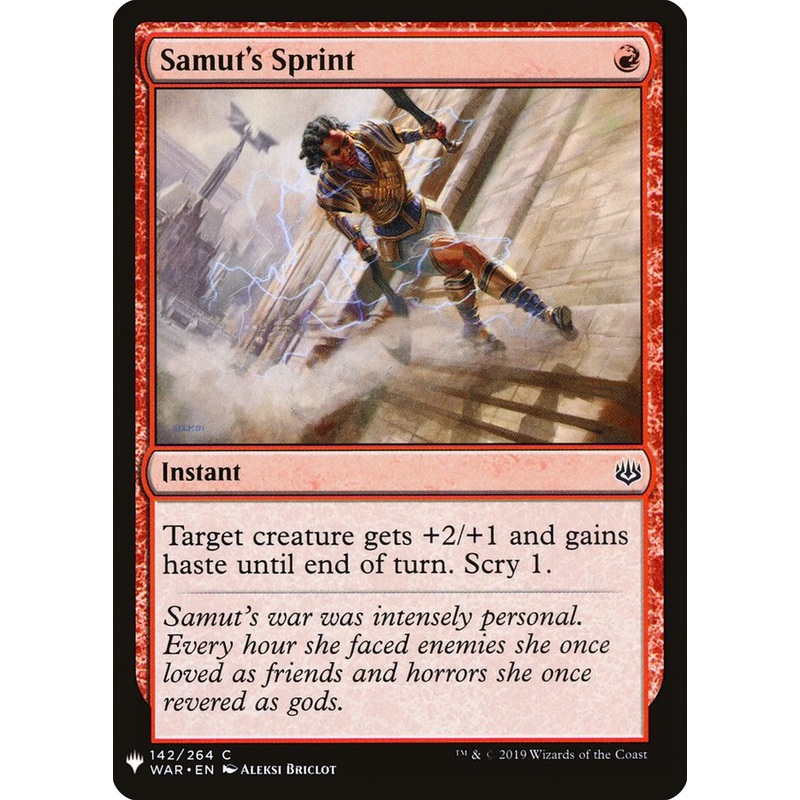 Samut's Sprint [Mystery Booster]