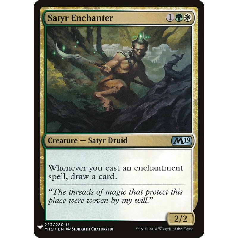 Satyr Enchanter [Mystery Booster]
