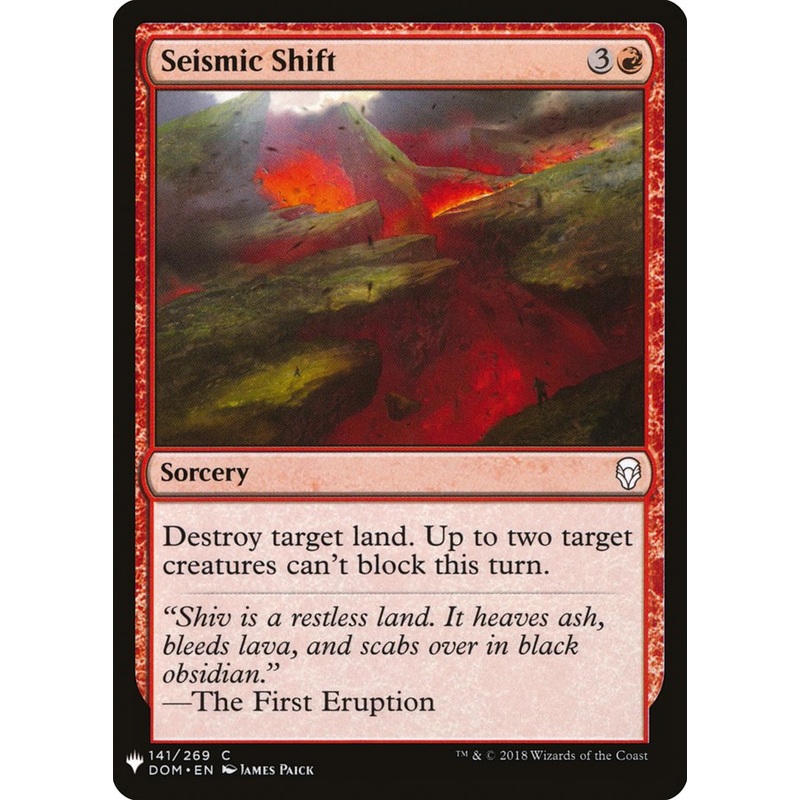 Seismic Shift [Mystery Booster]