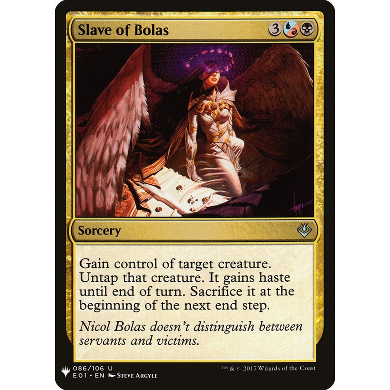 Slave of Bolas [Mystery Booster]