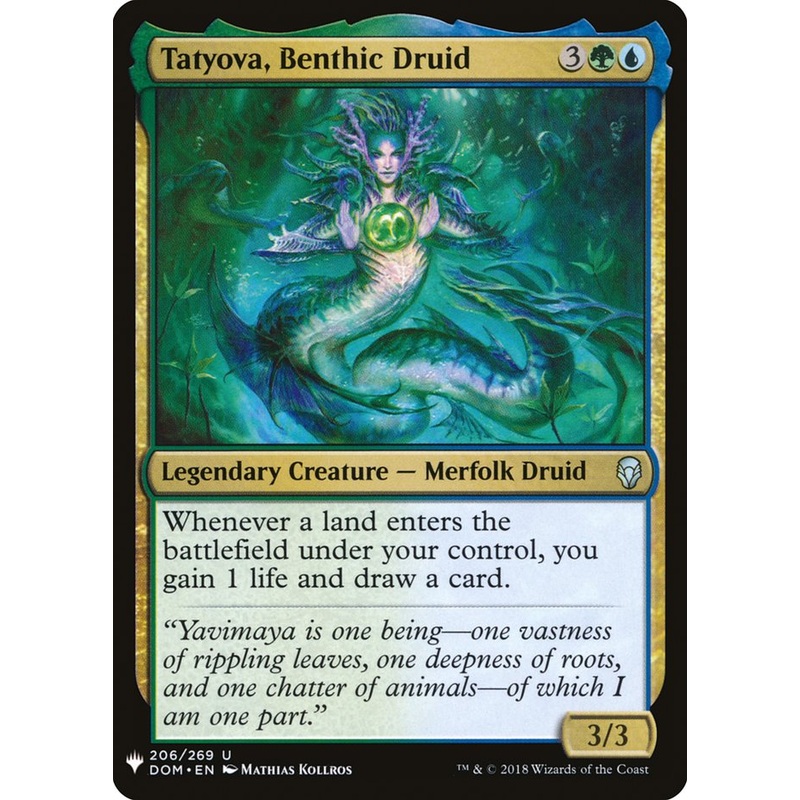 Tatyova, Benthic Druid [Mystery Booster]