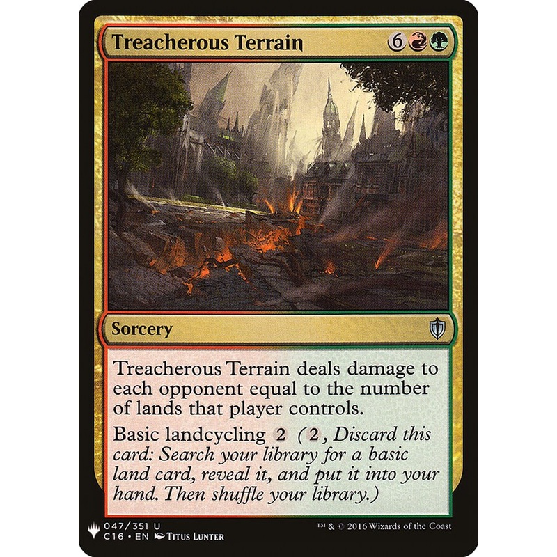 Treacherous Terrain [The List]