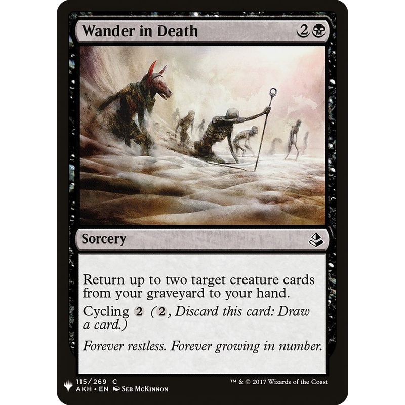 Wander in Death [Mystery Booster]