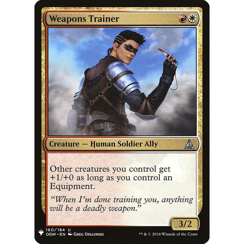 Weapons Trainer [Mystery Booster]