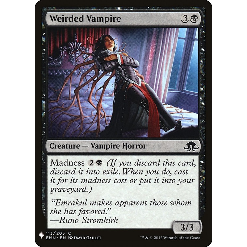 Weirded Vampire [Mystery Booster]