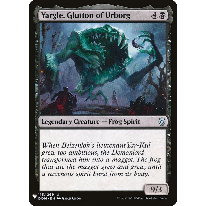 Yargle, Glutton of Urborg [Mystery Booster]