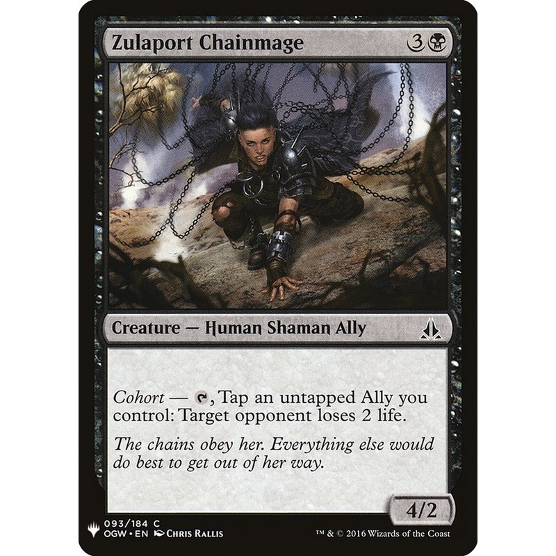 Zulaport Chainmage [Mystery Booster]