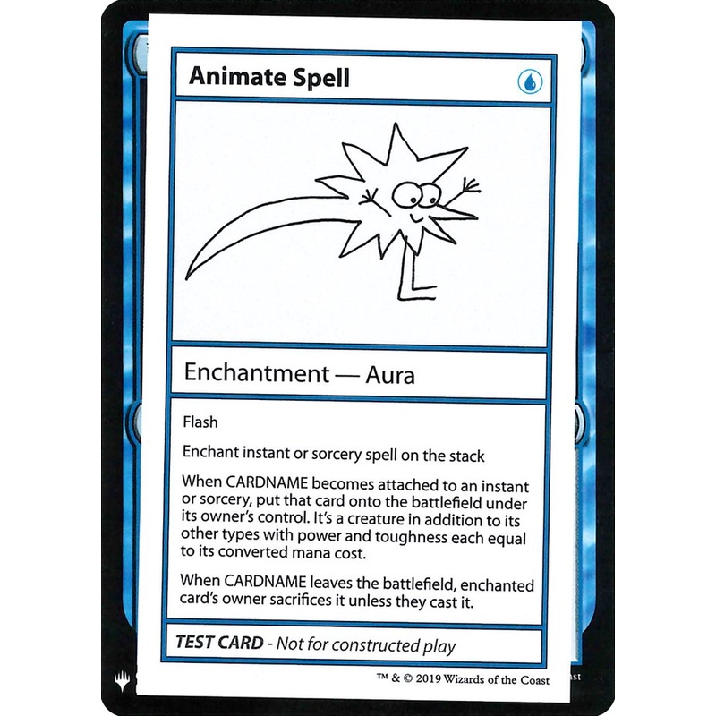 Animate Spell [Mystery Booster Playtest Cards]
