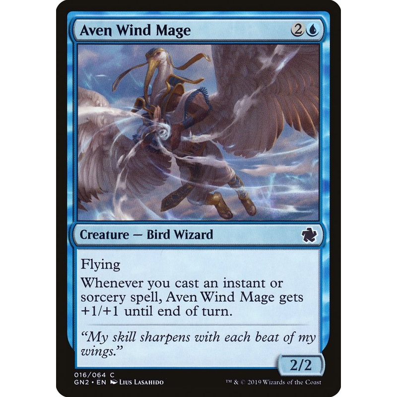 Aven Wind Mage [Game Night 2019]