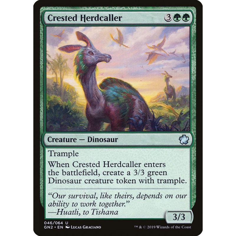 Crested Herdcaller [Game Night 2019]