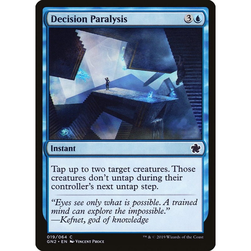 Decision Paralysis [Game Night 2019]