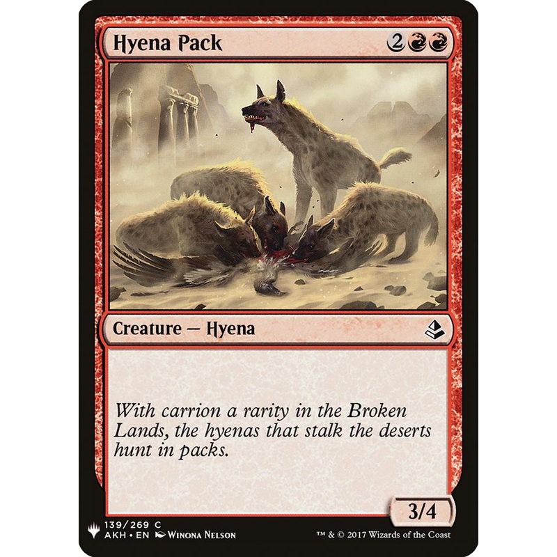 Hyena Pack [Mystery Booster]