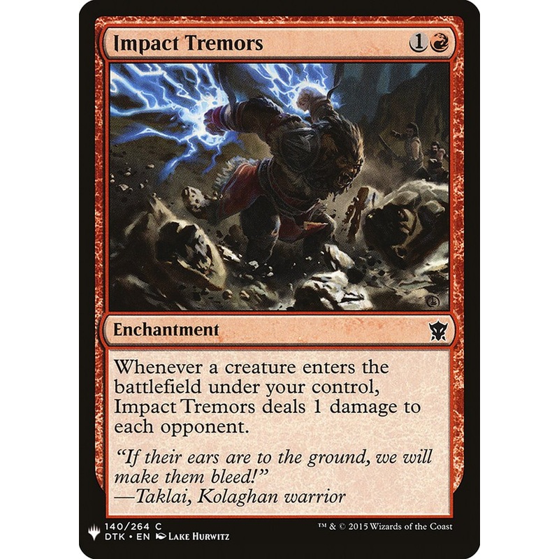 Impact Tremors [Mystery Booster]