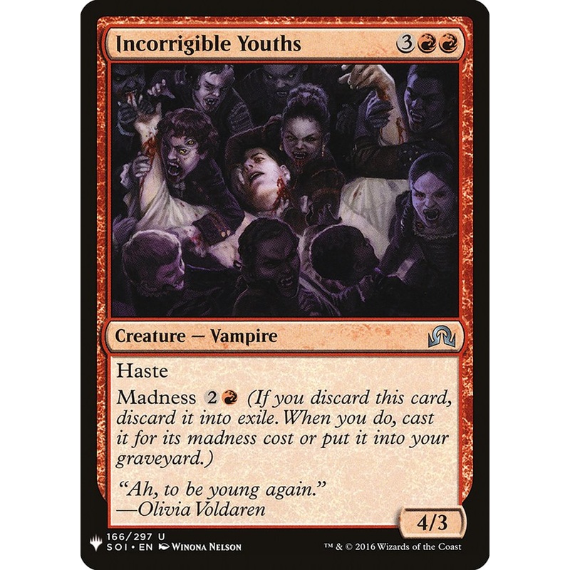 Incorrigible Youths [Mystery Booster]