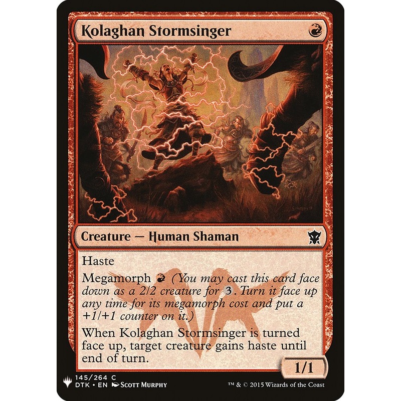 Kolaghan Stormsinger [Mystery Booster]
