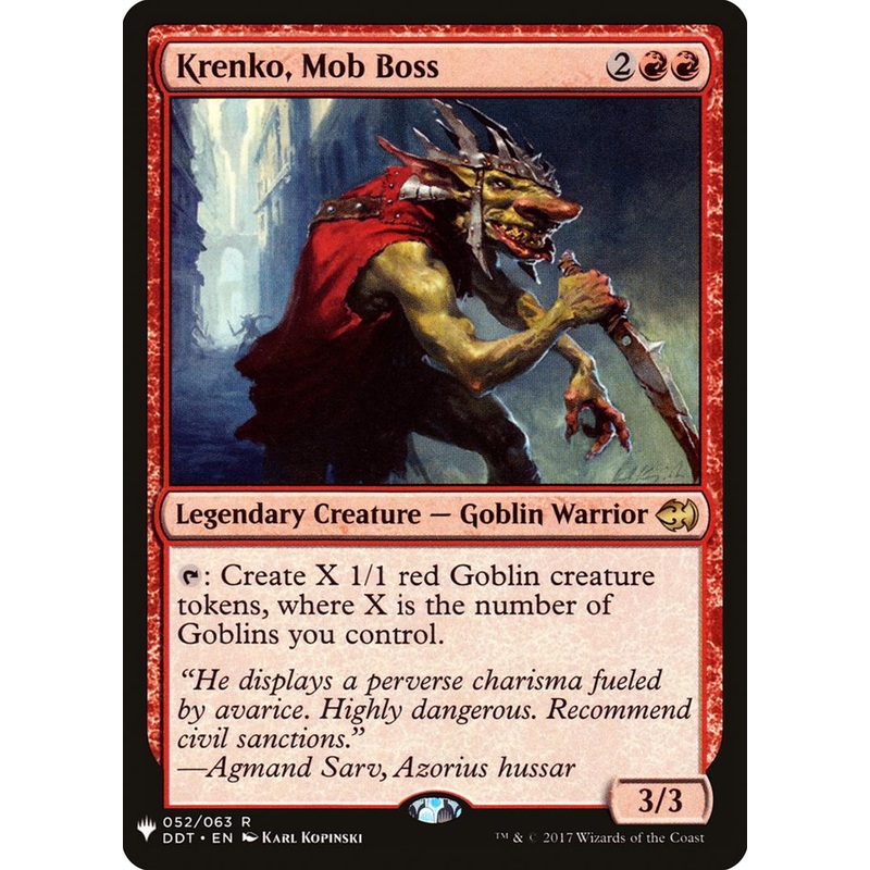 Krenko, Mob Boss [Mystery Booster]