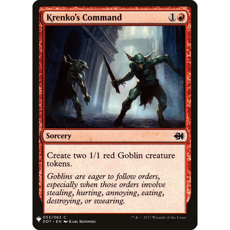 Krenko's Command [Mystery Booster]