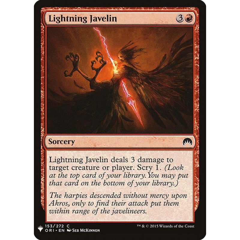 Lightning Javelin [Mystery Booster]