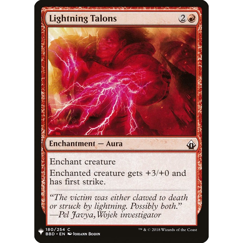 Lightning Talons [Mystery Booster]