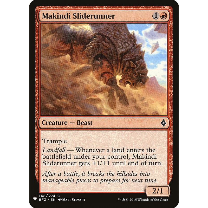 Makindi Sliderunner [Mystery Booster]