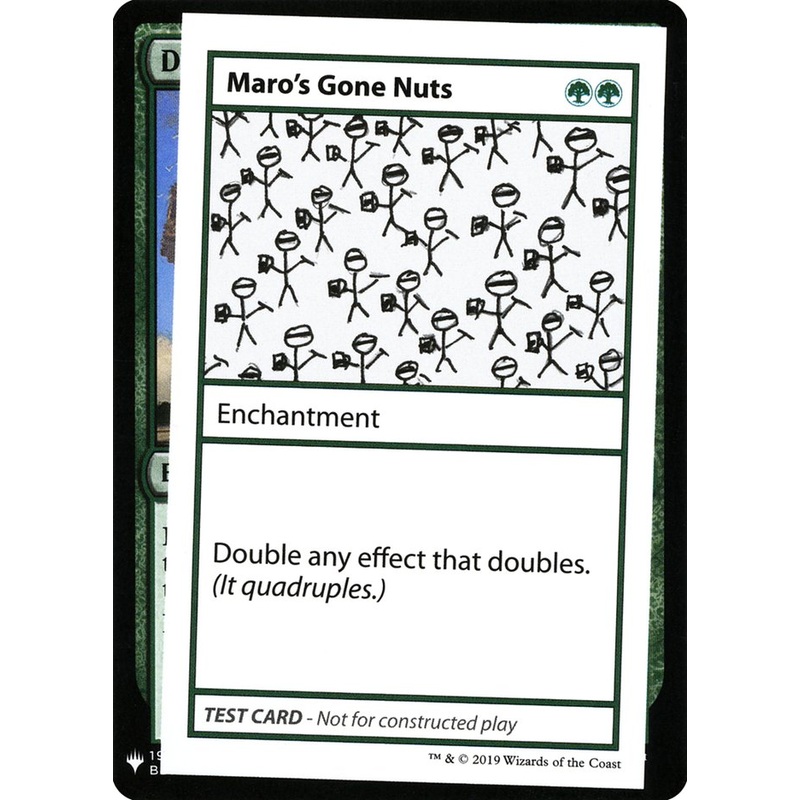 Maro's Gone Nuts [Mystery Booster Playtest Cards]