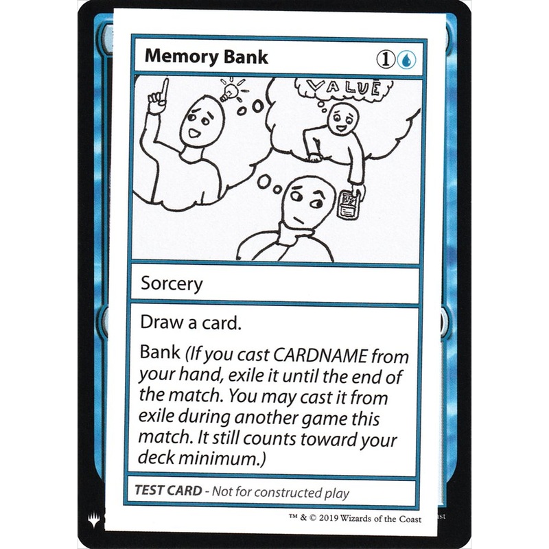 Memory Bank [Mystery Booster Playtest Cards]