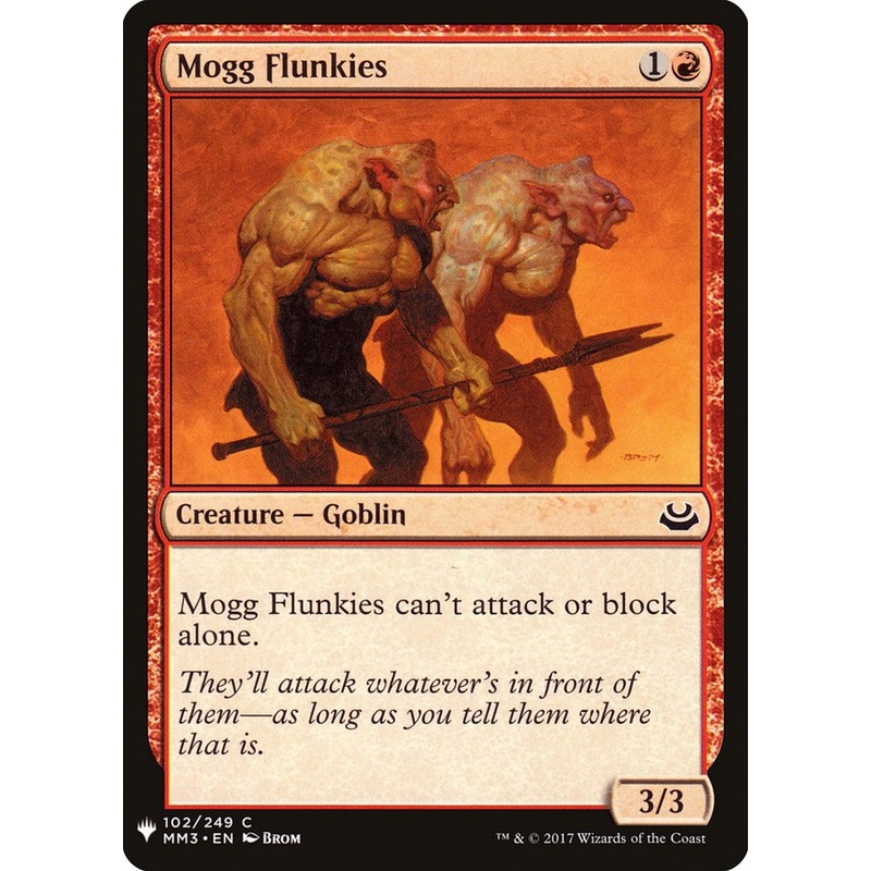 Mogg Flunkies [Mystery Booster]