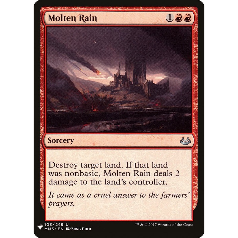Molten Rain [Mystery Booster]