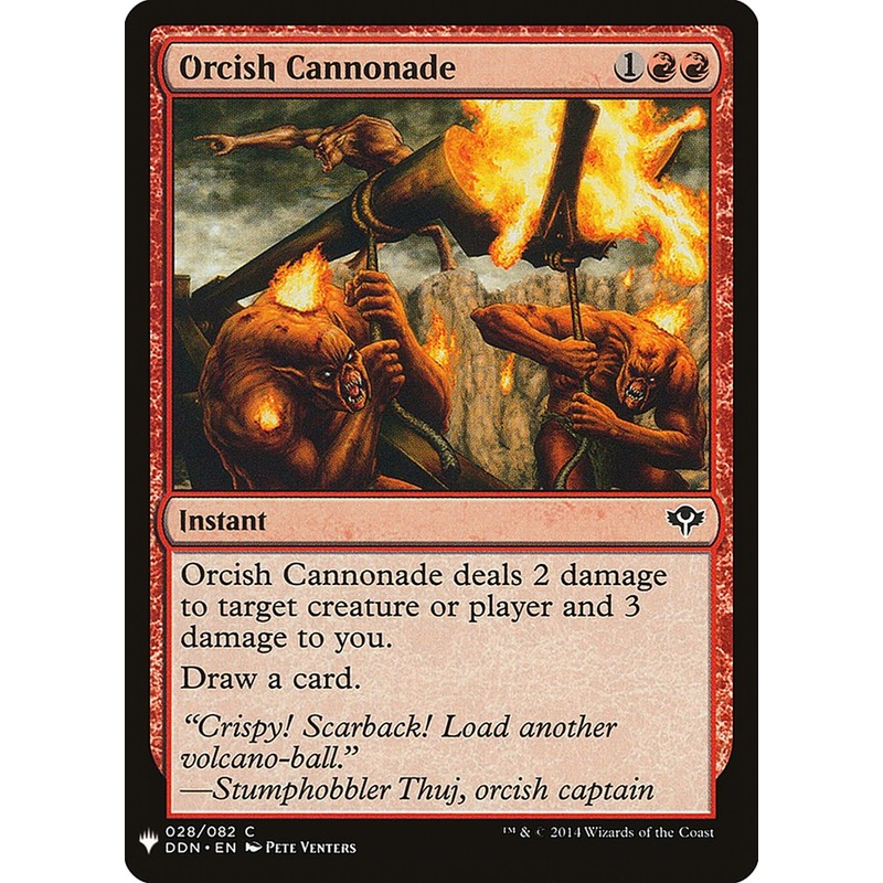 Orcish Cannonade [Mystery Booster]