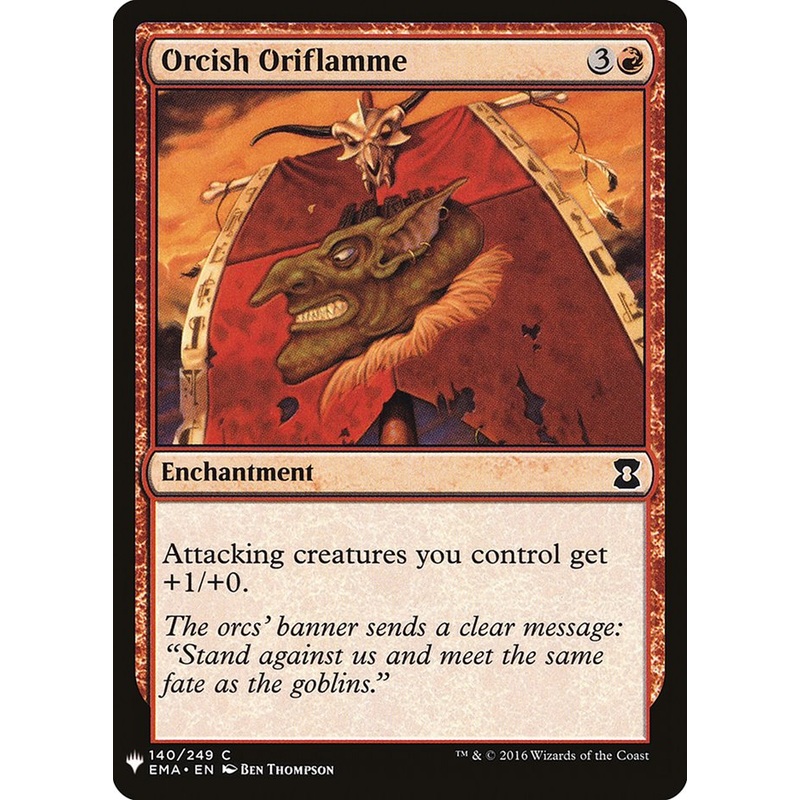 Orcish Oriflamme [Mystery Booster]
