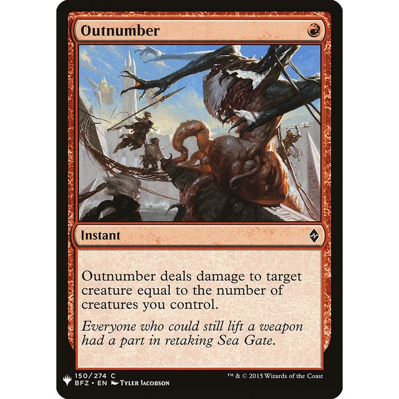 Outnumber [Mystery Booster]