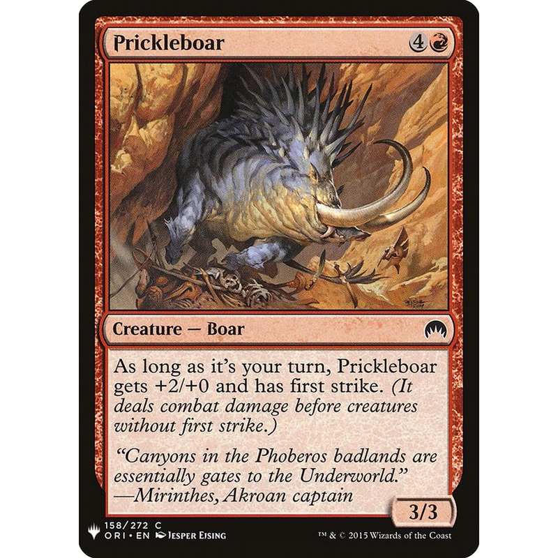 Prickleboar [Mystery Booster]