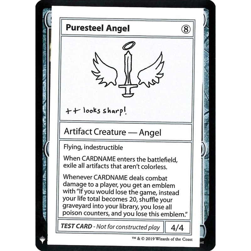 Puresteel Angel [Mystery Booster Playtest Cards]