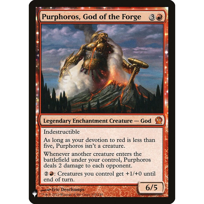 Purphoros, God of the Forge [Mystery Booster]