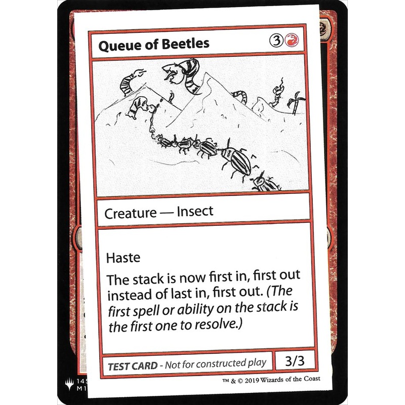 Queue of Beetles [Mystery Booster Playtest Cards]