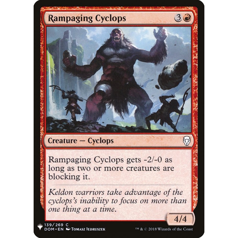 Rampaging Cyclops [Mystery Booster]