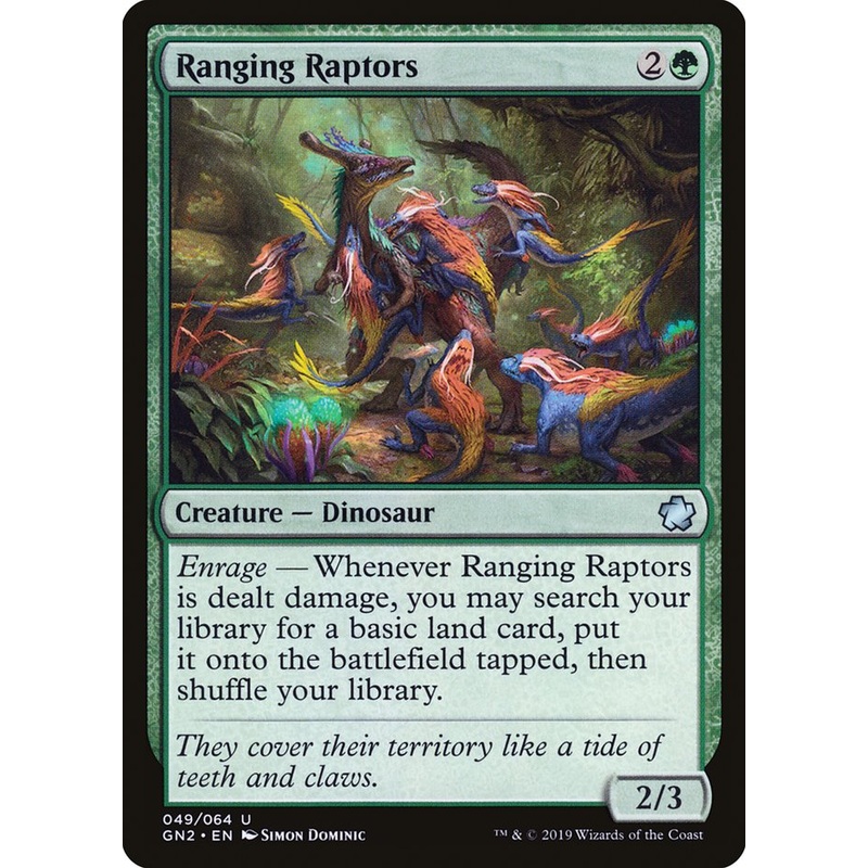 Ranging Raptors [Game Night 2019]